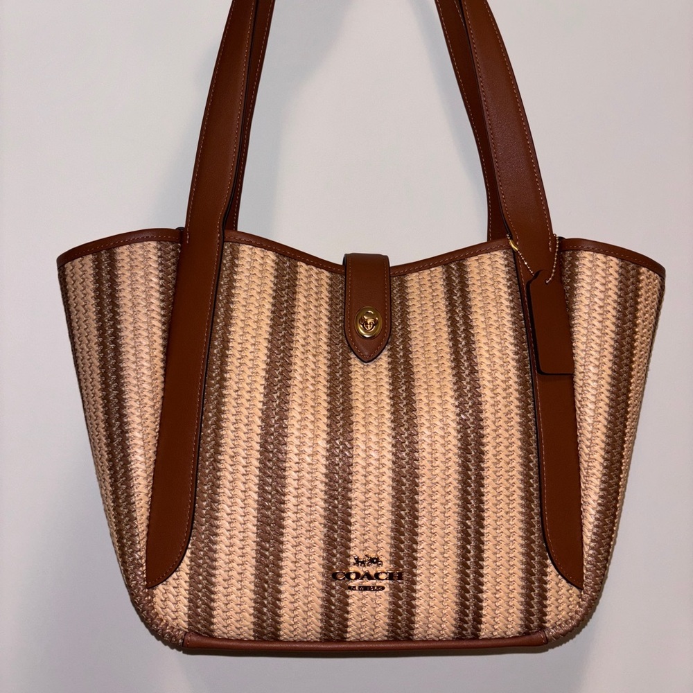 COACH Hadley Turnlock Tote Bag